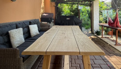 Kundenprojekt: Terrassentisch 